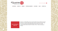 Desktop Screenshot of lequartierbakingco.com